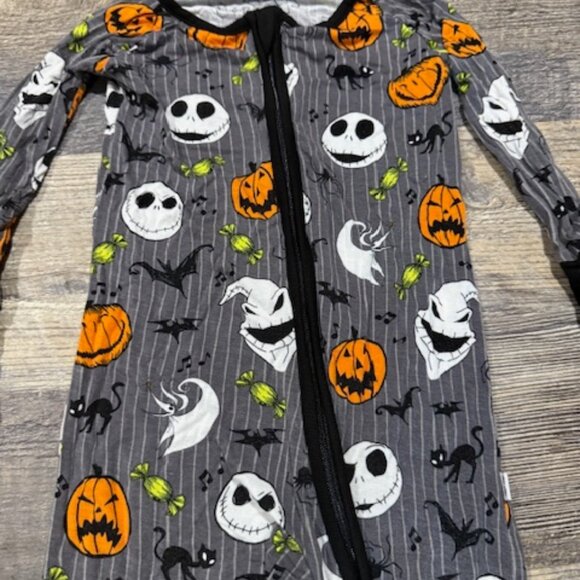 Little Sleepies 6-12 Months Halloween Print Pajamas - Picture 3 of 3